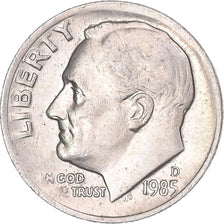 Moeda, Estados Unidos da América, Dime, 1985
