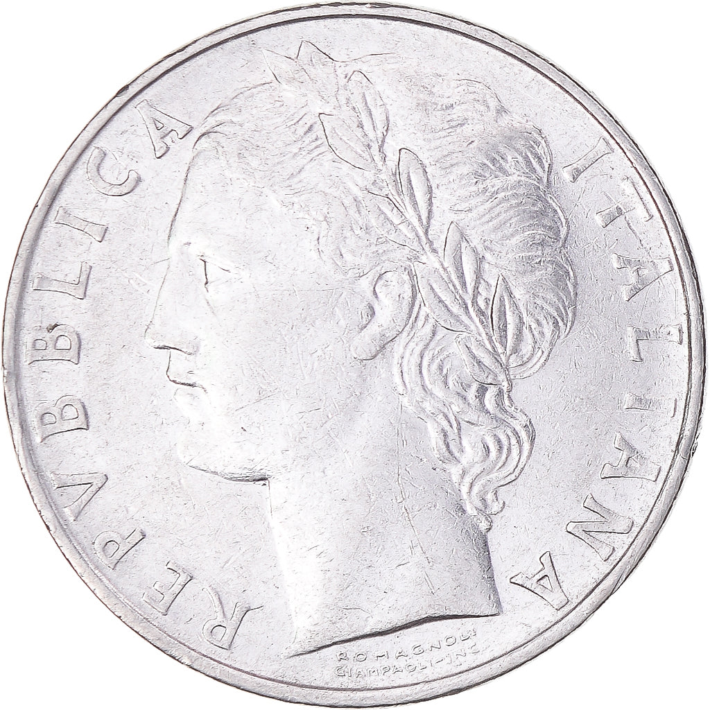 Moneda, Italia, 100 Lire, 1968