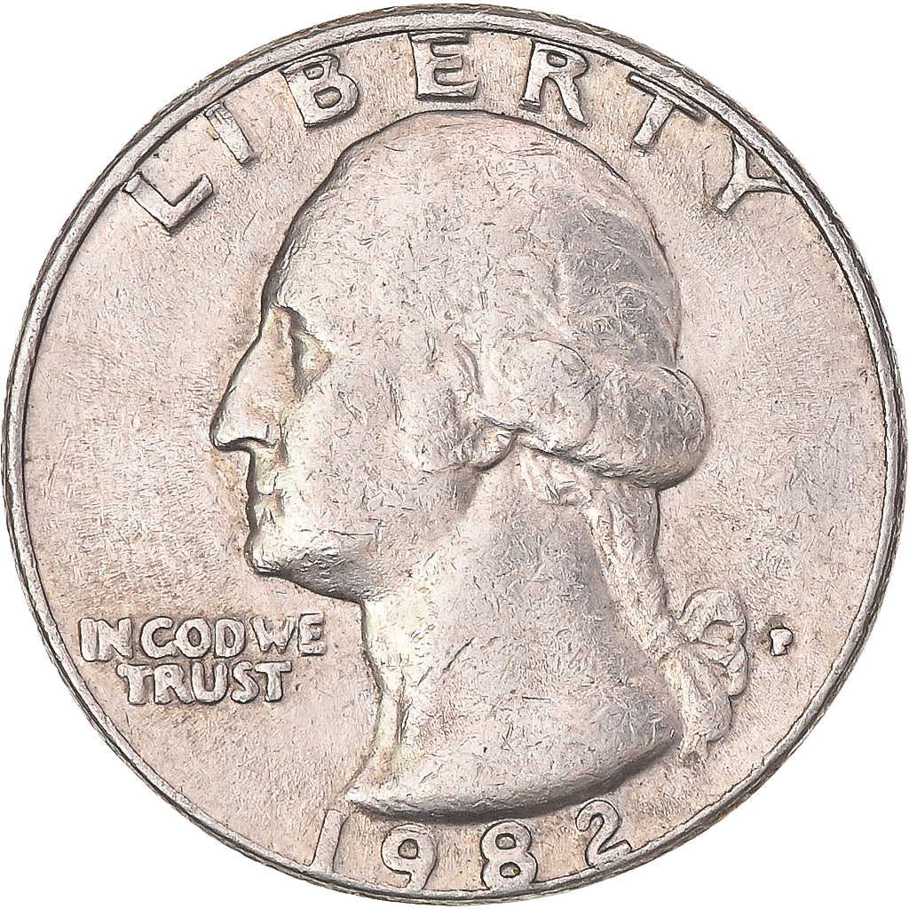 Moneta, USA, Quarter, 1982