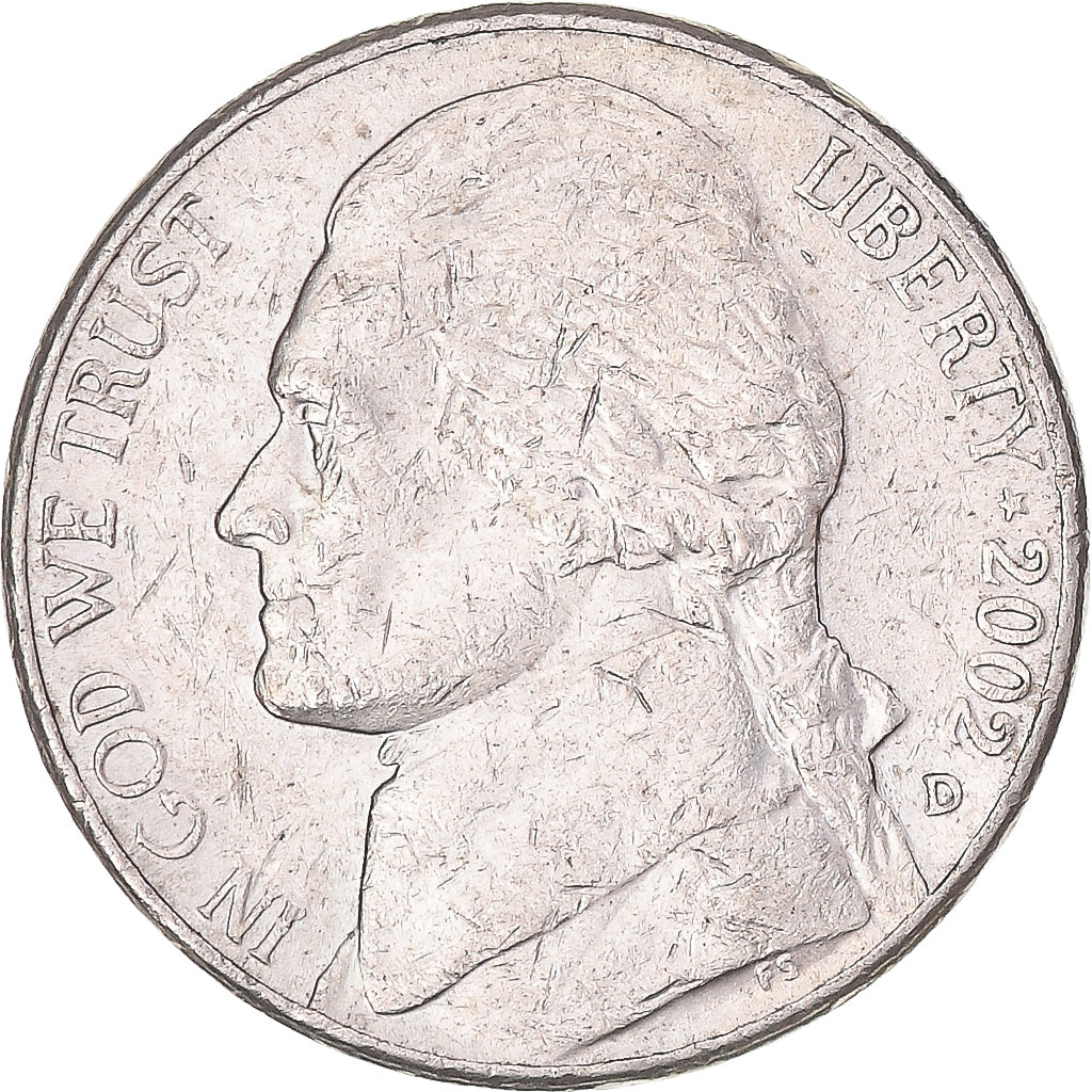 Moneta, USA, 5 Cents, 2002