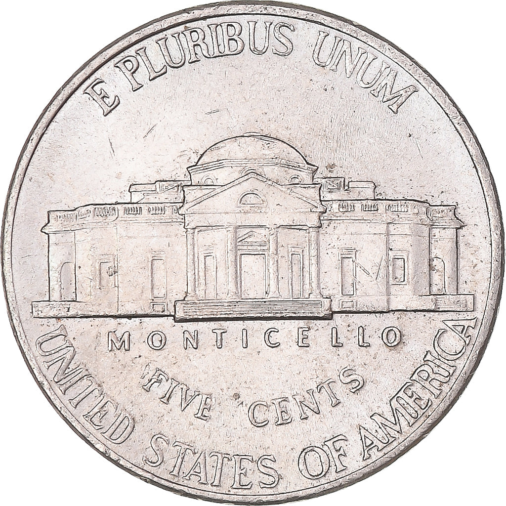 Moneta, Stati Uniti, 5 Cents, 1998