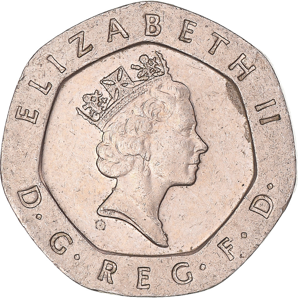Moneta, Wielka Brytania, 20 Pence, 1997