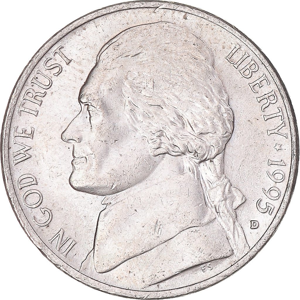 Moneta, USA, 5 Cents, 1995
