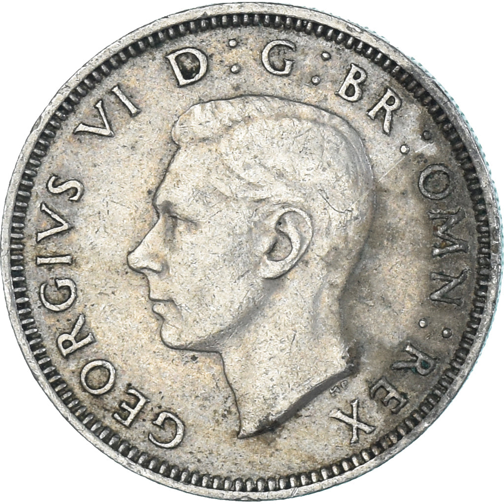Münze, Großbritannien, Shilling, 1949