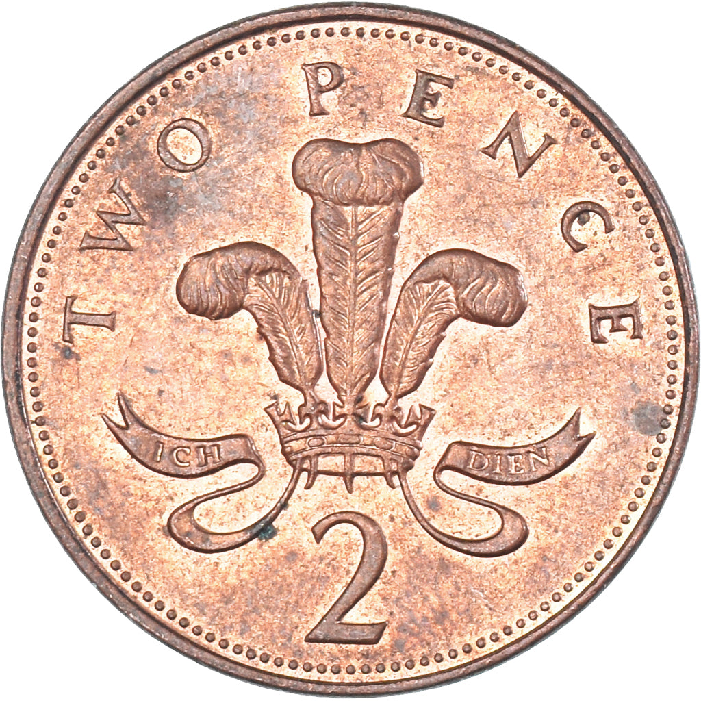 Moeda, Grã-Bretanha, 2 Pence, 1996