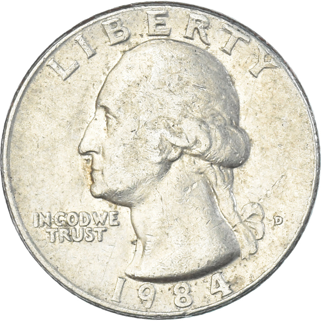 Coin, United States, Quarter, 1984