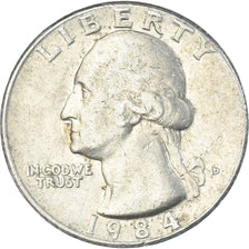 Coin, United States, Quarter, 1984