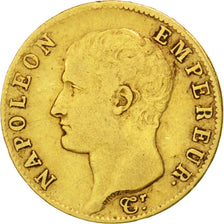 FRANCE, Napoléon I, 20 Francs, 1806, Paris, KM #674.1, VF(30-35), Gold, Gadoury 