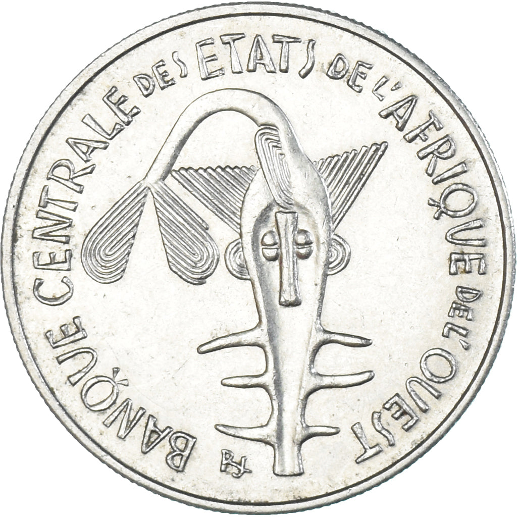Moeda, Estados da África Ocidental, 100 Francs, 1967