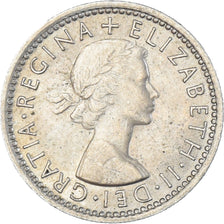Münze, Großbritannien, 6 Pence, 1964