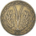 Moneta, Africa occidentale francese, 25 Francs, 1957