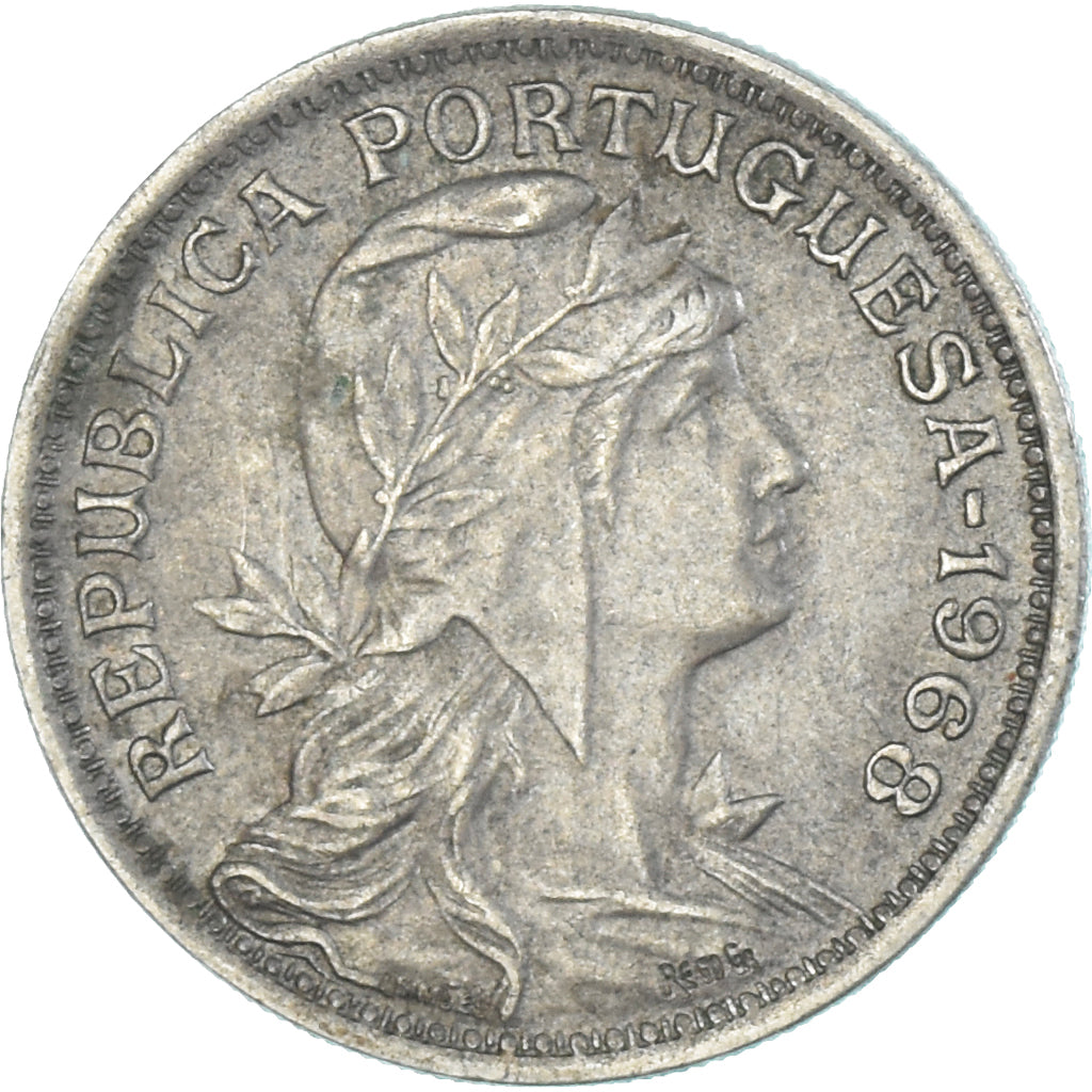 Coin, Portugal, 50 Centavos, 1968