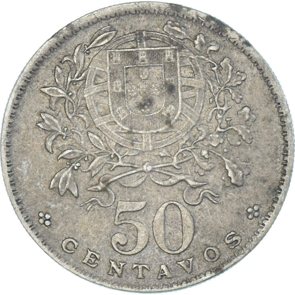 Coin, Portugal, 50 Centavos, 1968