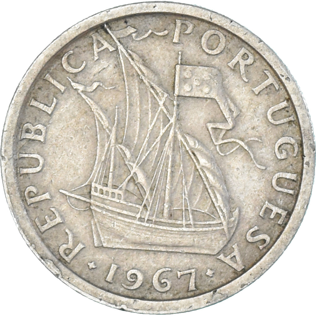 Moneta, Portogallo, 2-1/2 Escudos, 1967