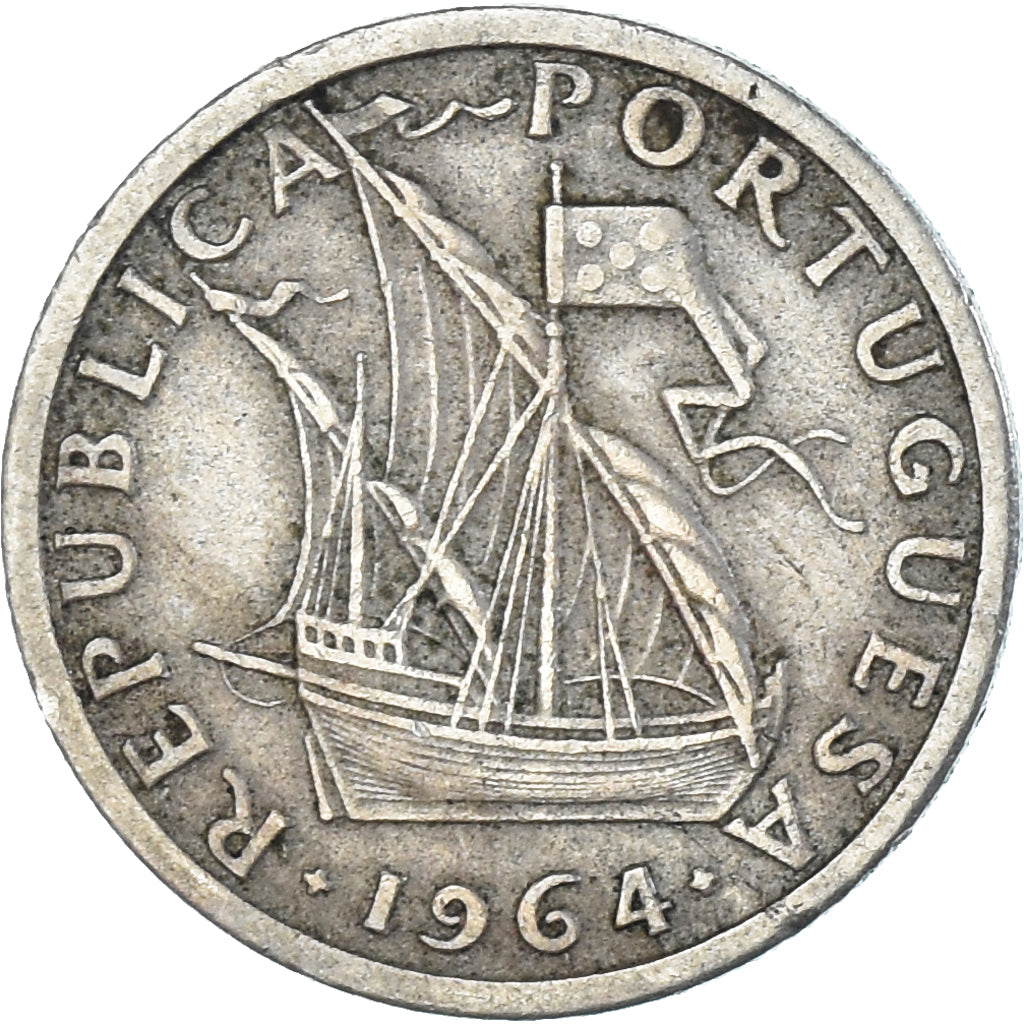 Coin, Portugal, 2-1/2 Escudos, 1964