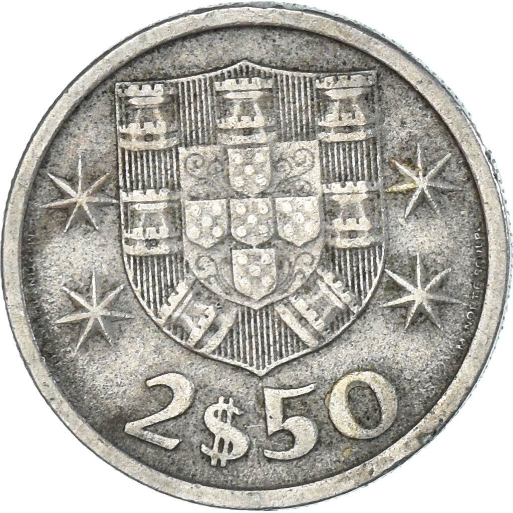 Coin, Portugal, 2-1/2 Escudos, 1964