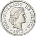 Moneda, Suiza, 10 Rappen, 1972