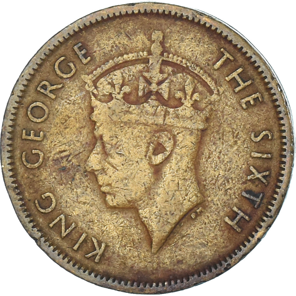 Coin, Hong Kong, 10 Cents, 1950