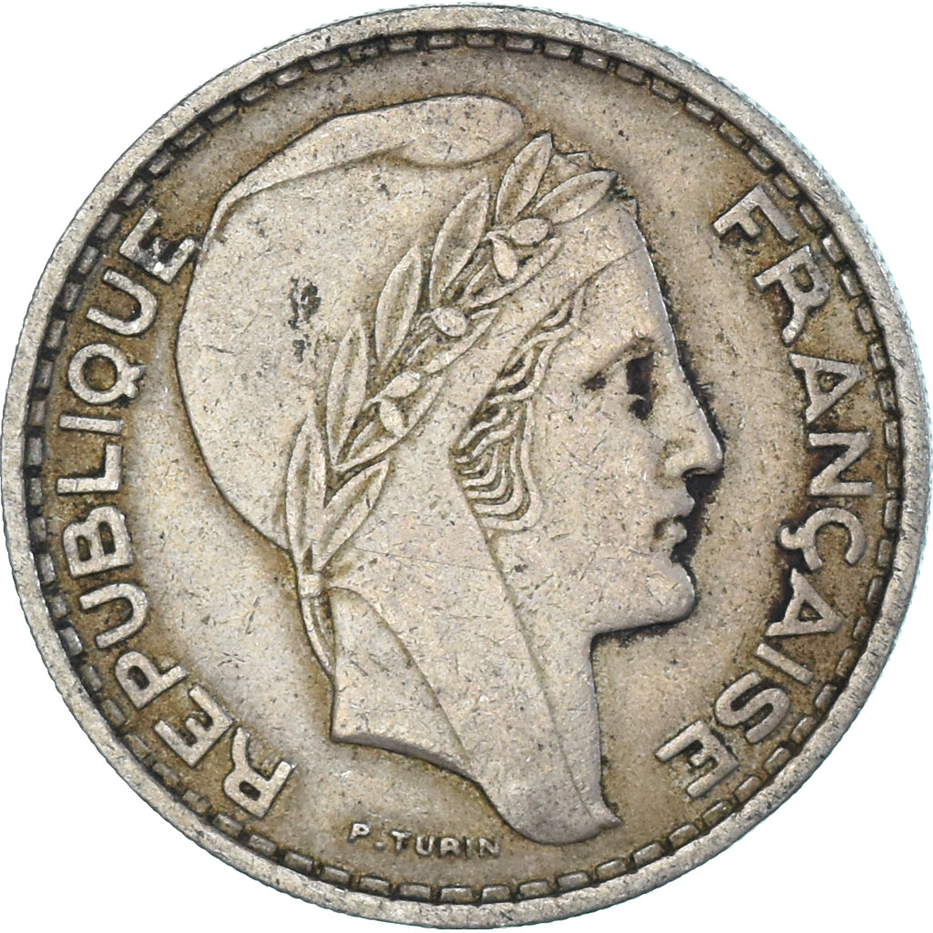Coin, Algeria, 50 Francs, 1949