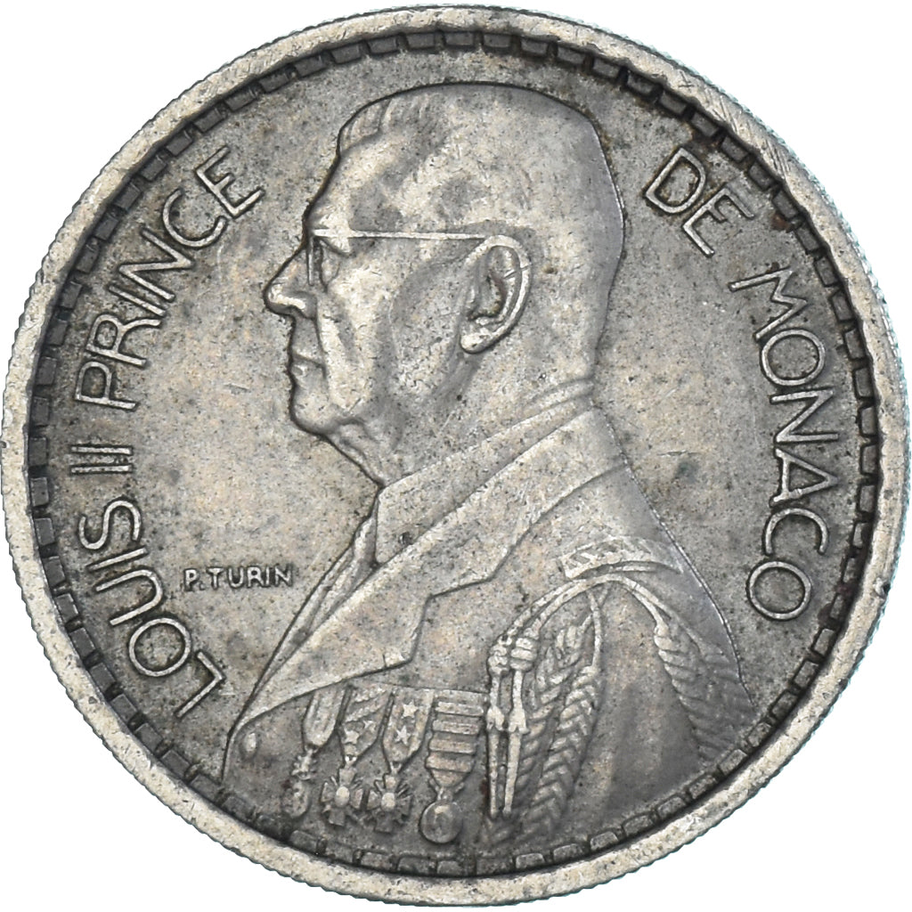 Monnaie, Monaco, 10 Francs, 1946