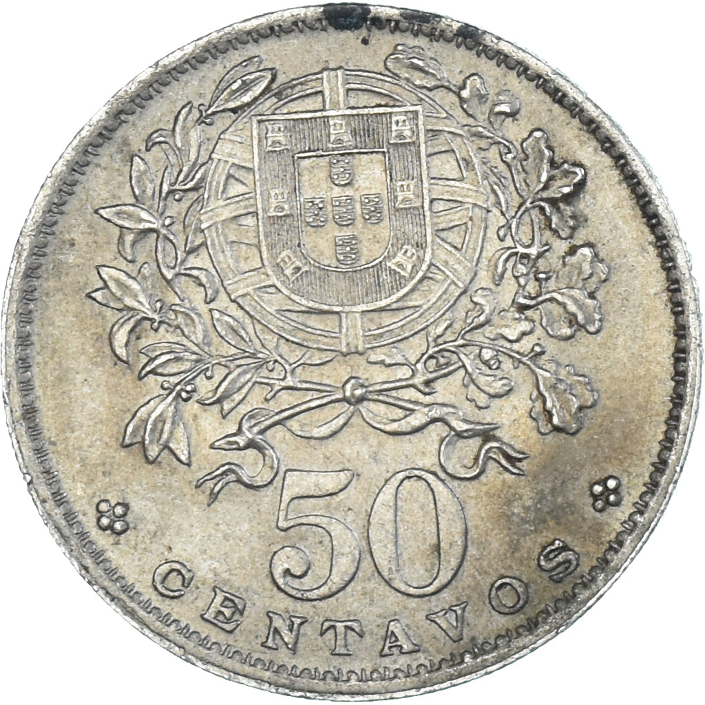 Moneda, Portugal, 50 Centavos, 1960