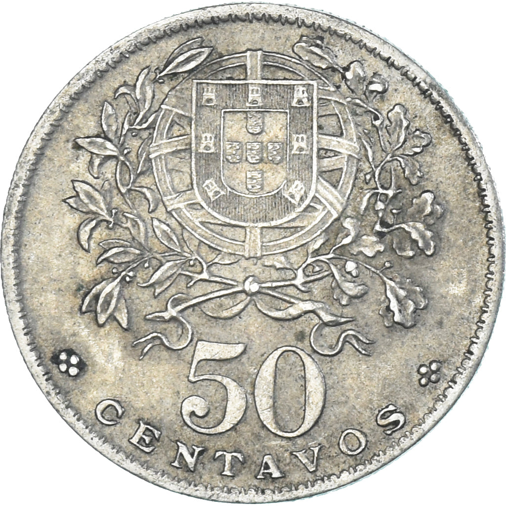 Moneta, Portogallo, 50 Centavos, 1967