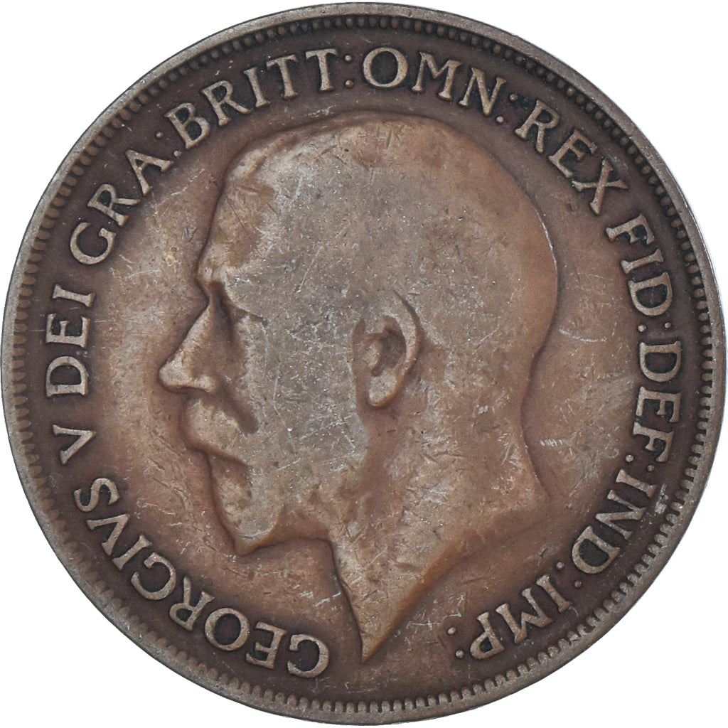 Coin, Great Britain, Penny, 1913