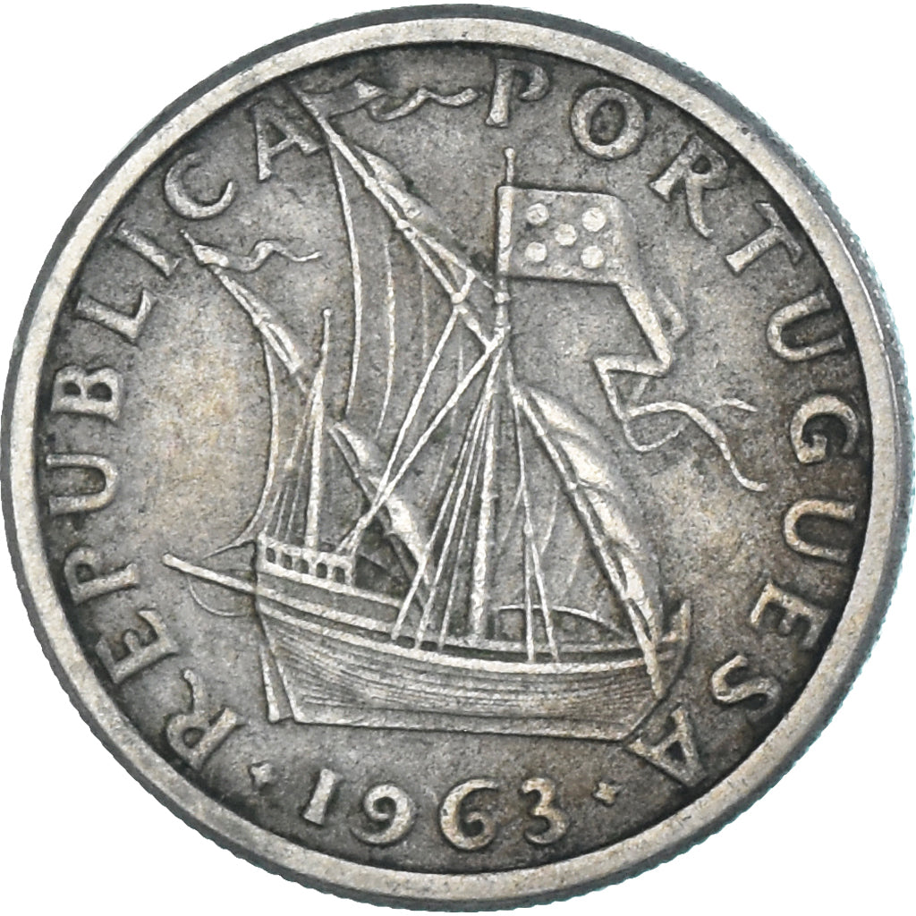 Moneta, Portogallo, 2-1/2 Escudos, 1963