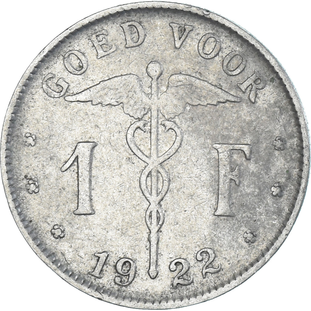 Coin, Belgium, Franc, 1922