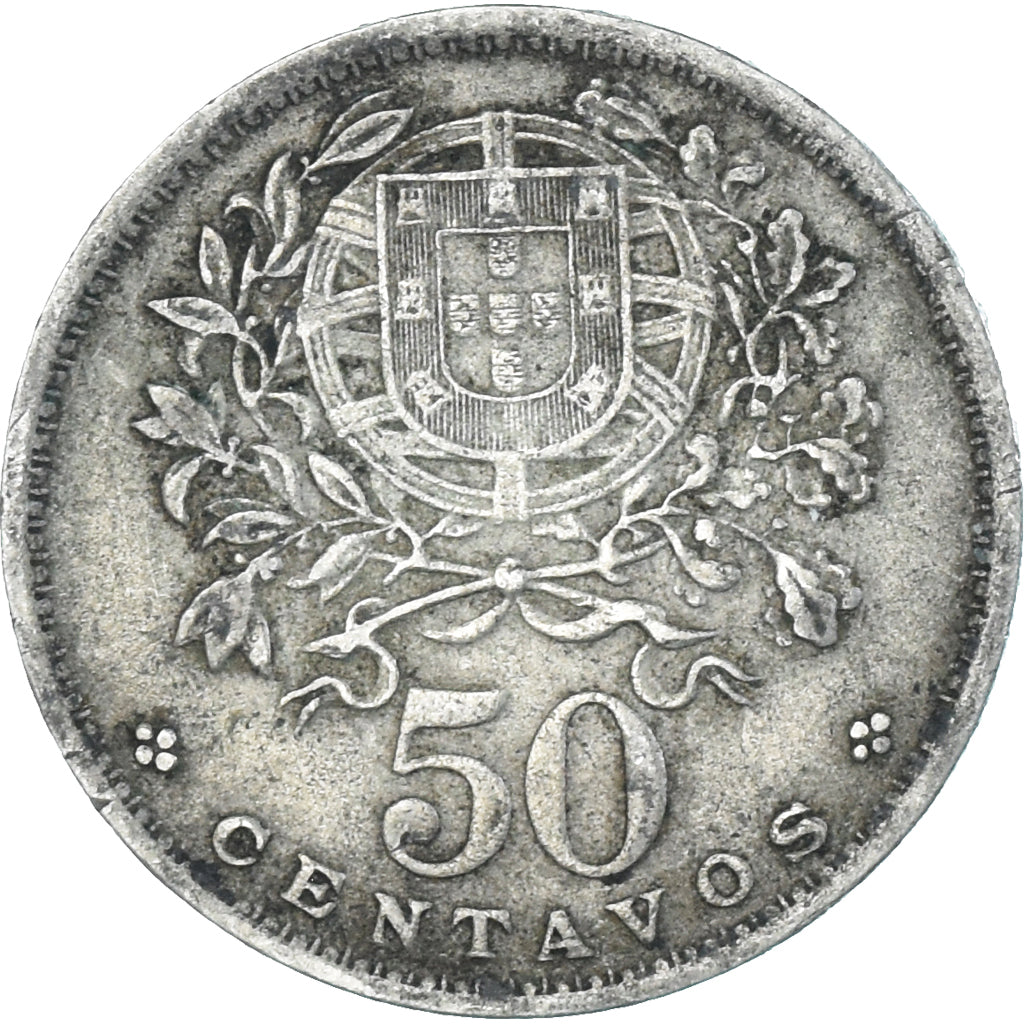 Coin, Portugal, 50 Centavos, 1951