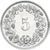 Moneda, Suiza, 5 Rappen, 1959