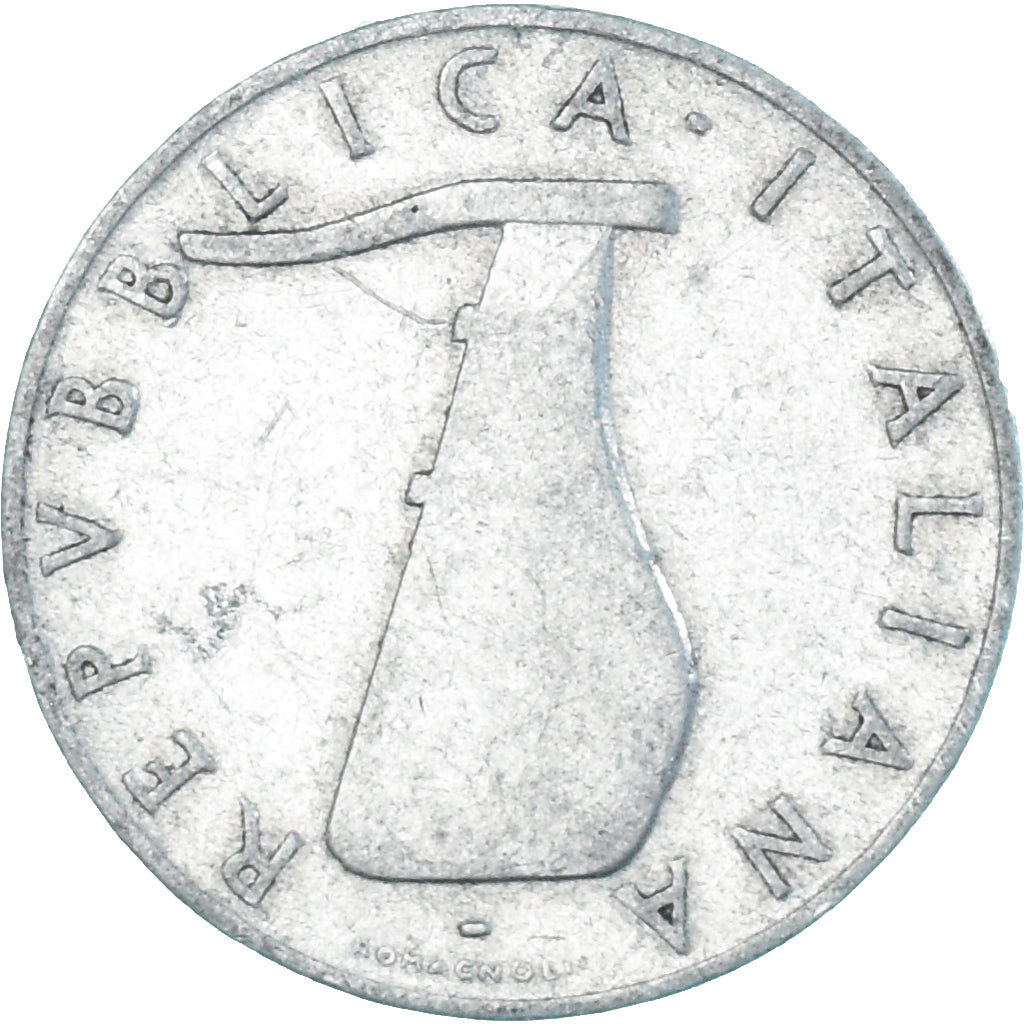 Moneta, Włochy, 5 Lire, 1952
