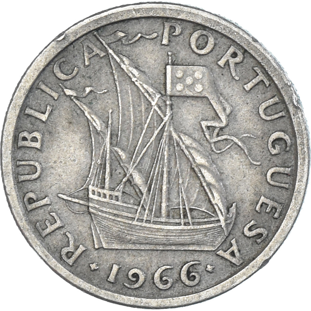 Monnaie, Portugal, 2-1/2 Escudos, 1966