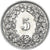 Moneda, Suiza, 5 Rappen, 1938