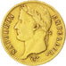 FRANCE, Napoléon I, 20 Francs, 1810, Lille, KM #695.10, VF(30-35), Gold, Gadoury