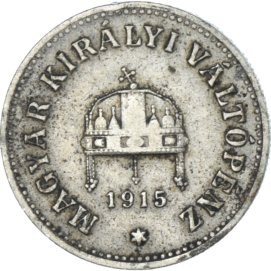 Moneta, Ungheria, 10 Filler, 1915