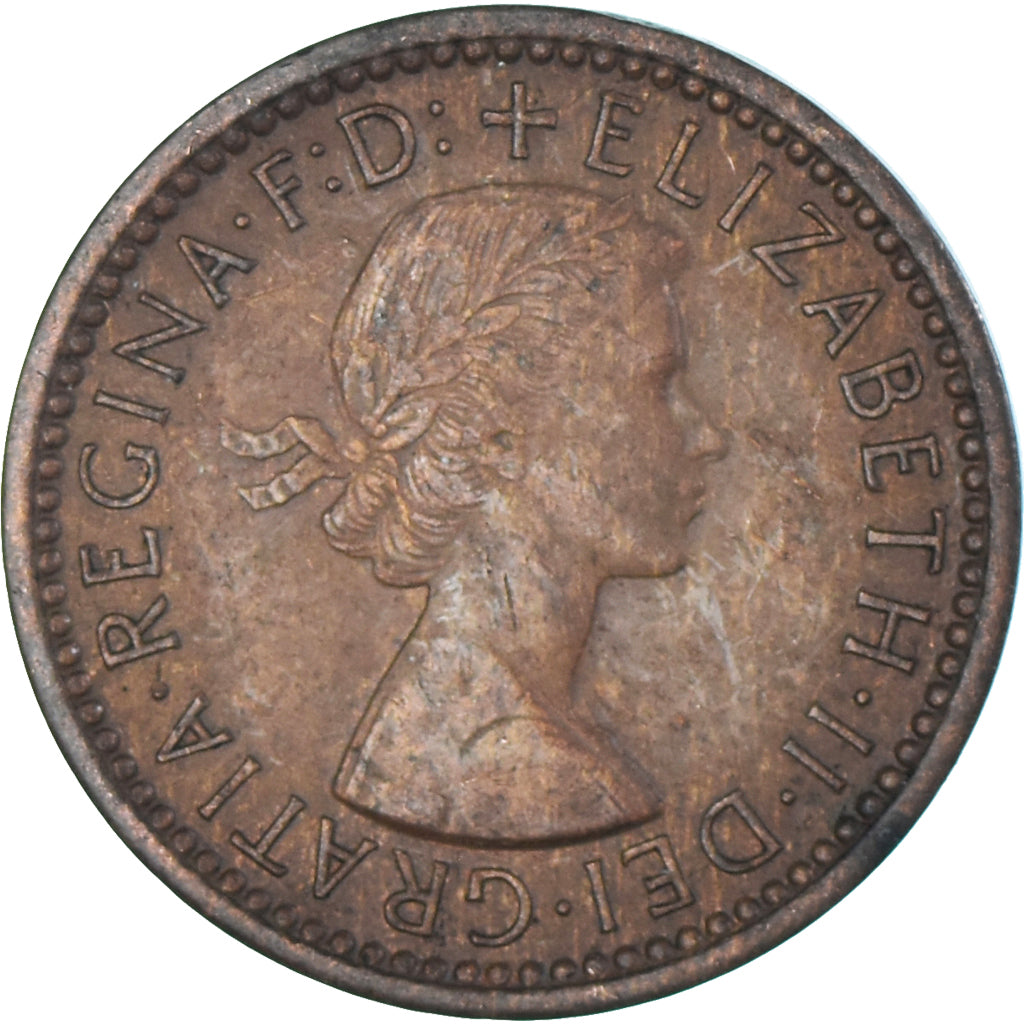 Moneta, Wielka Brytania, Farthing, 1954
