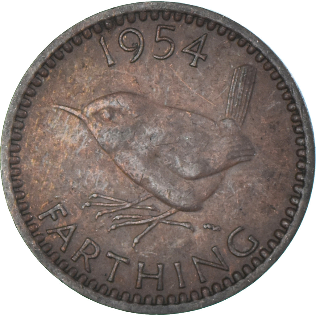 Moneta, Wielka Brytania, Farthing, 1954