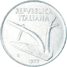 Coin, Italy, 10 Lire, 1977