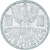 Moneda, Austria, 10 Groschen, 1952