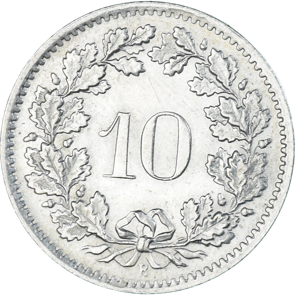 Munten, Zwitserland, 10 Rappen, 1969