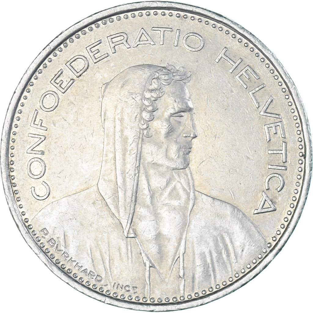 Munten, Zwitserland, 5 Francs, 1981