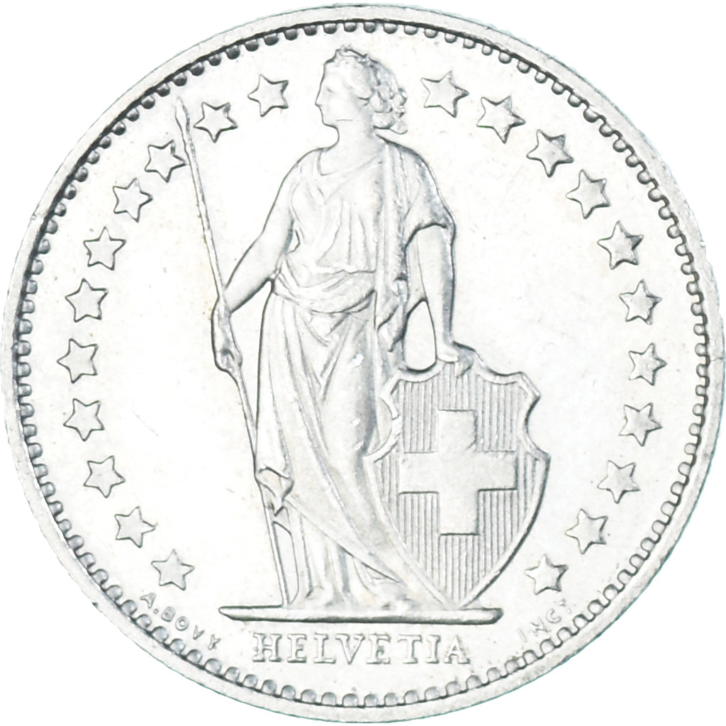 Moneta, Szwajcaria, 1/2 Franc, 1981