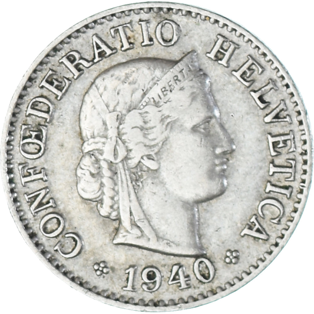 Moneta, Szwajcaria, 5 Rappen, 1940