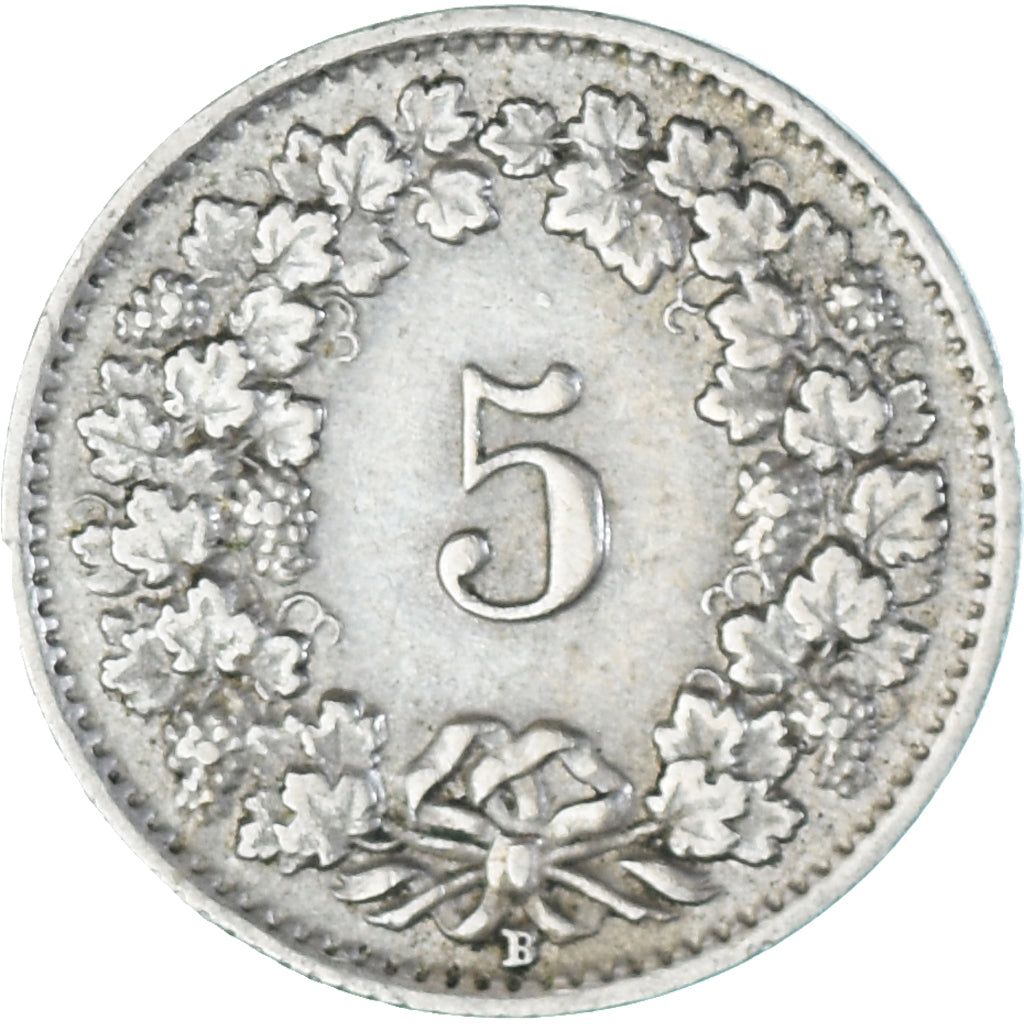 Moneta, Szwajcaria, 5 Rappen, 1940