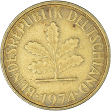 Moneta, Niemcy, 5 Pfennig, 1974