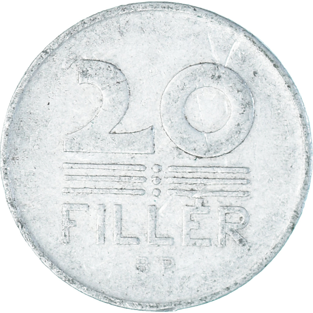 Moneta, Ungheria, 20 Fillér, 1965