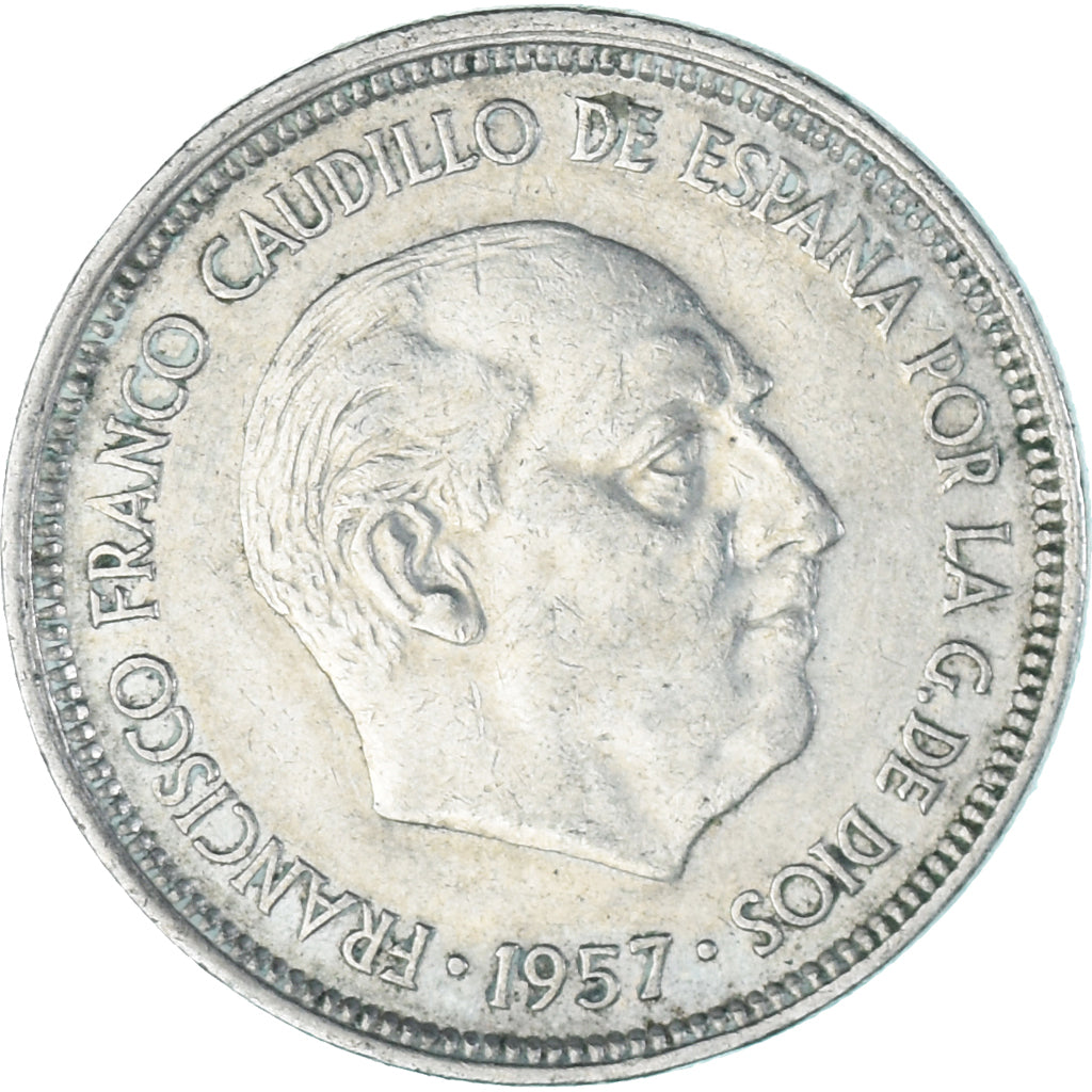 Moeda, Espanha, 5 Pesetas, 1959