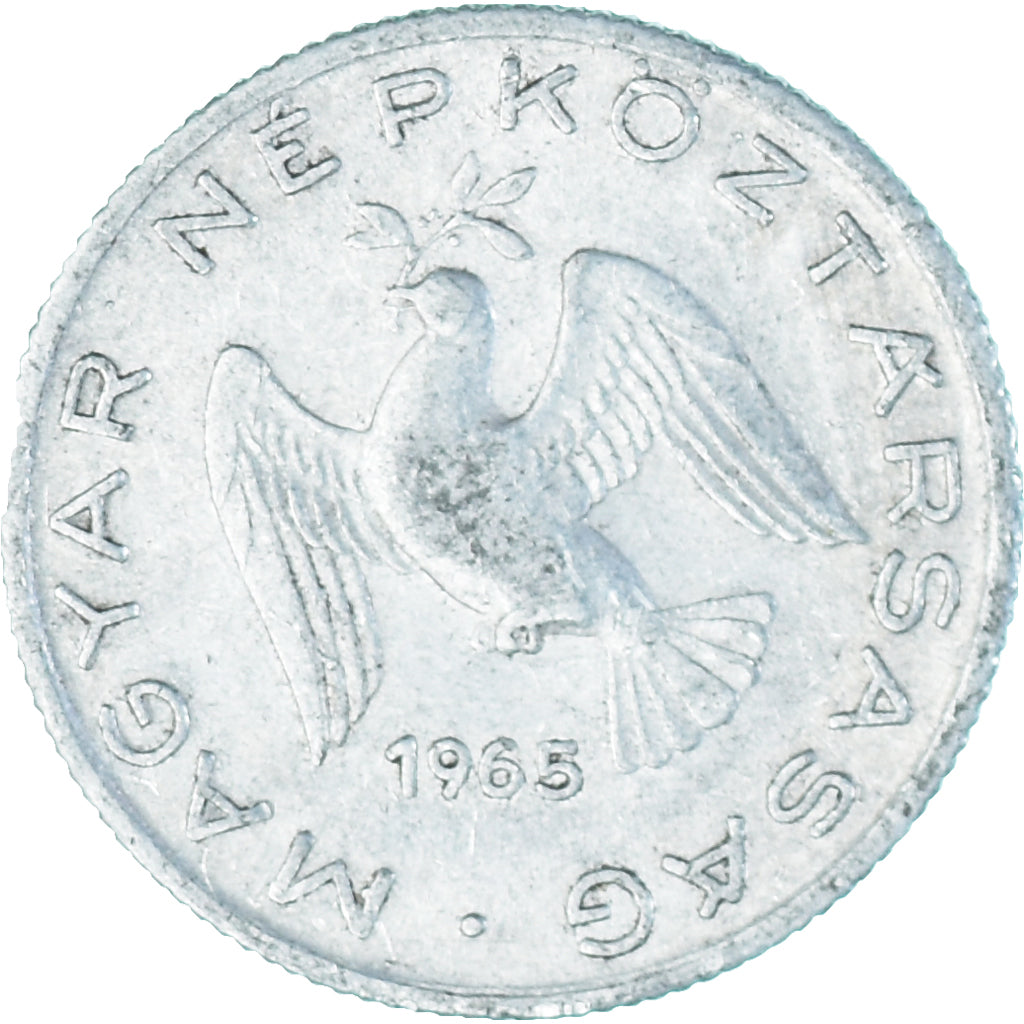 Moneta, Ungheria, 10 Filler, 1965