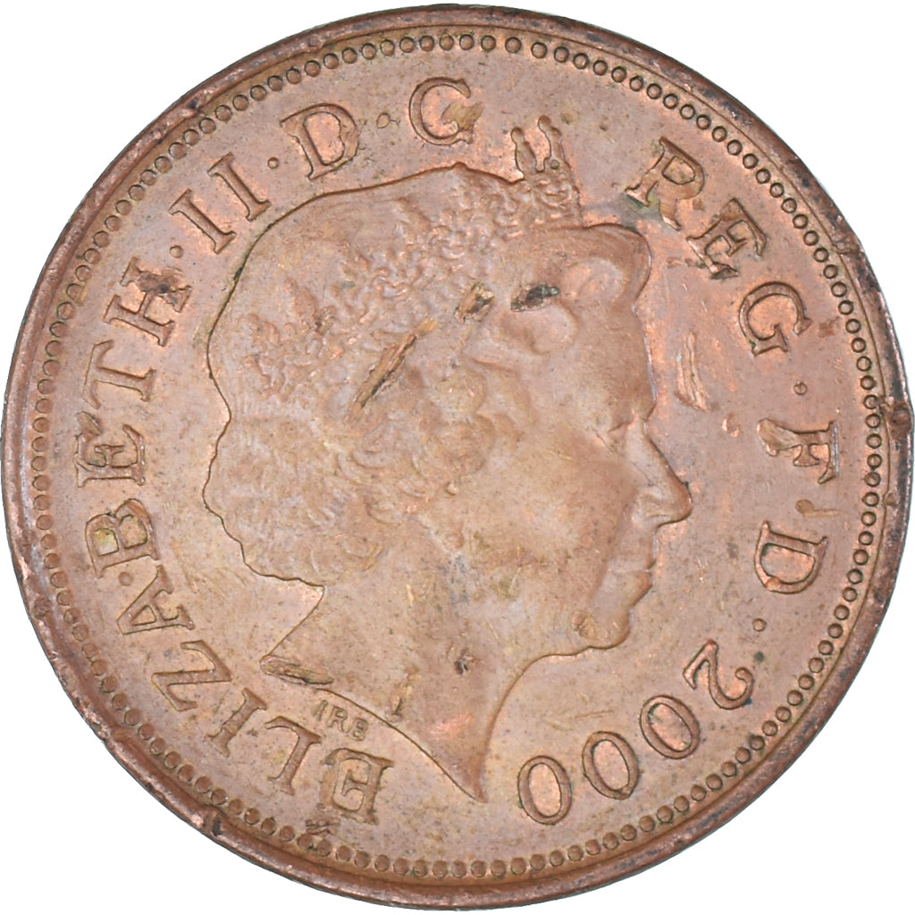 Coin, Great Britain, 2 Pence, 2000